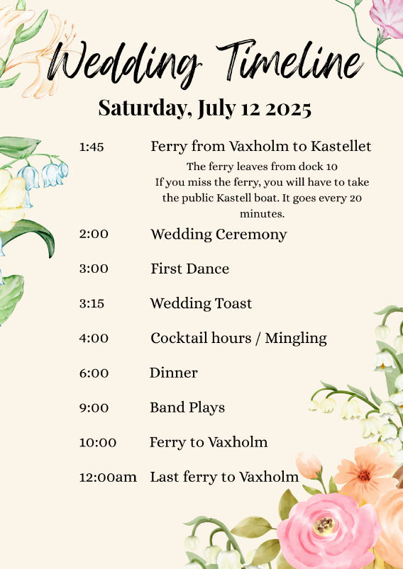Save the date!